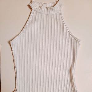 NWOT White sleeveless bodysuit